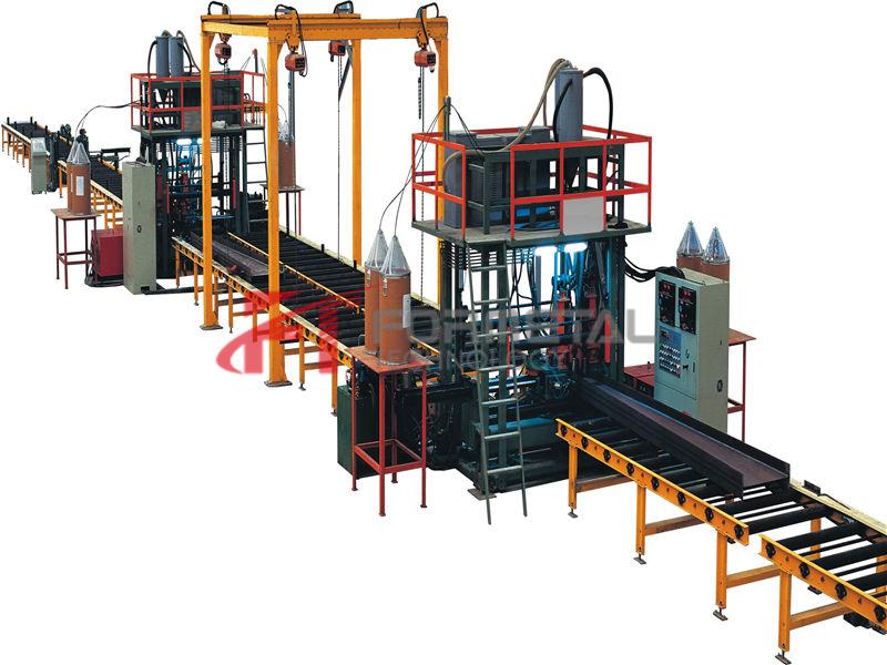 Horizontal H Beam Welding Machine