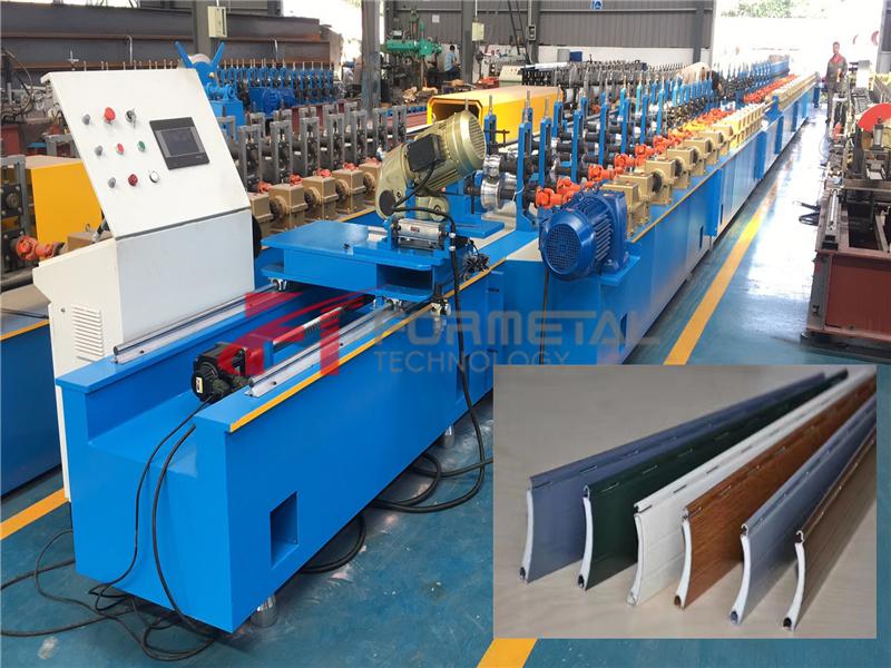 PU Rolling Shutter Door Roll Forming Machine