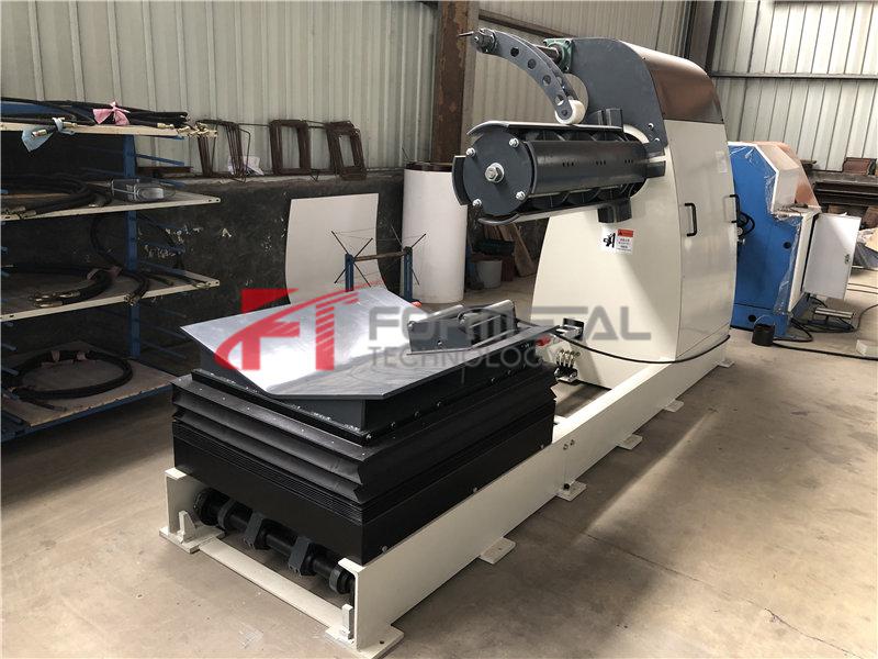 8 Tons Automatic Sheet Metal Decoiler 