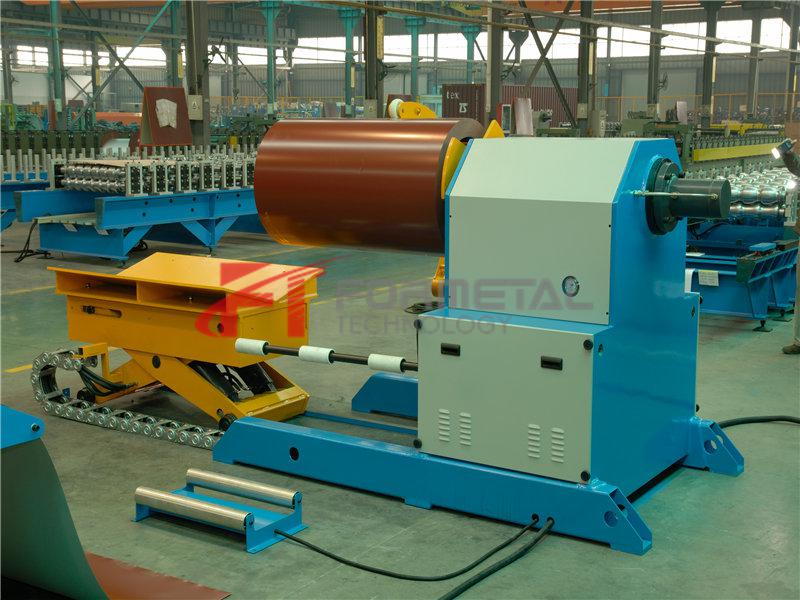 5 Tons Automatic Decoiler Machine