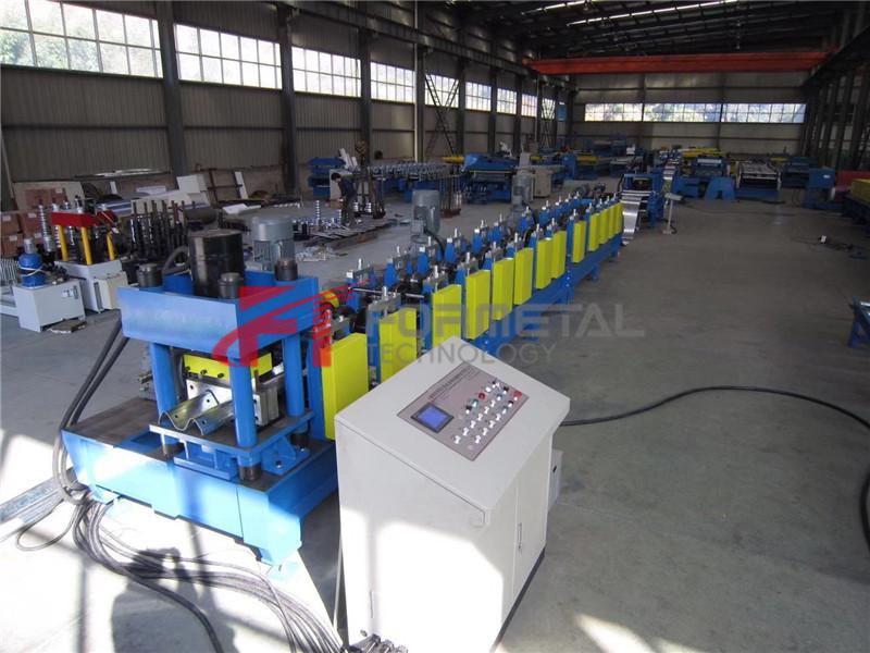 Crash Barrier Roll Forming Machine