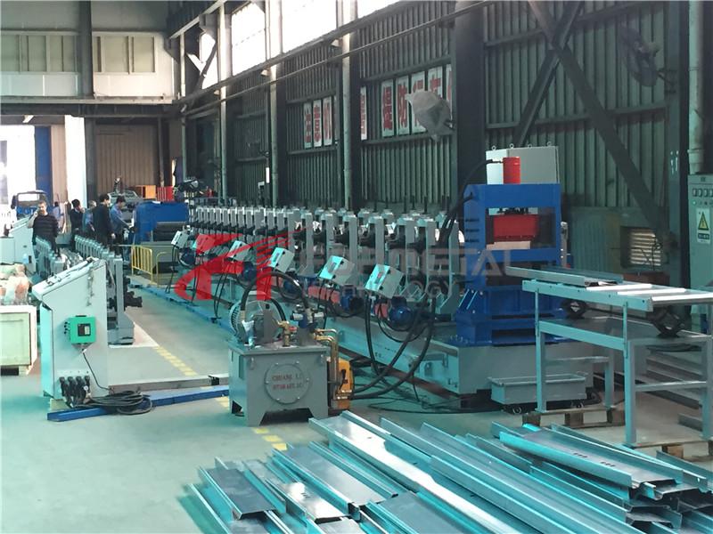 Cassette Type Sigma Purlin Roll Forming Machine
