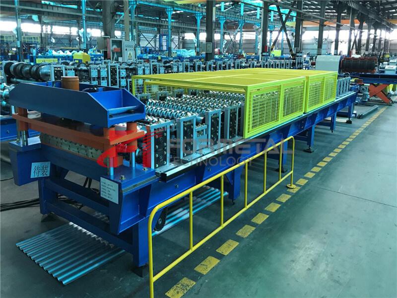 Corrugated Roof Sheet Roll Forming Machine